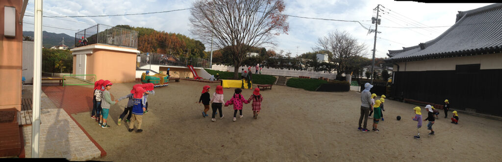 日照幼稚園　園庭